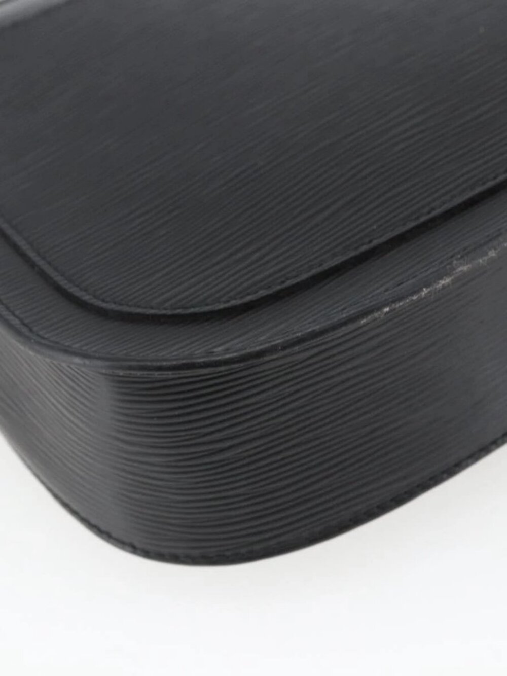 LOUIS VUITTON Epi Saint Cloud GM Shoulder Bag Black Noir - Picture 4 of 16